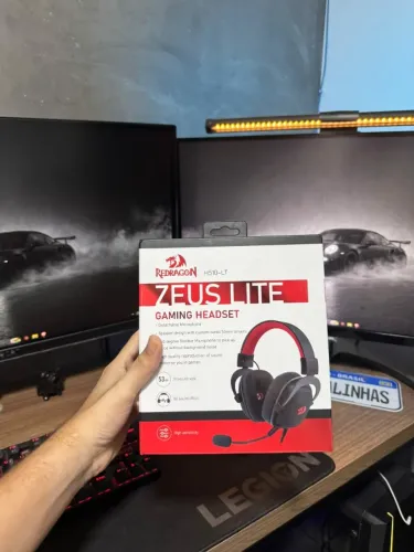 Headset Gamer Redragon Zeus Lite H510-LT ? Preto