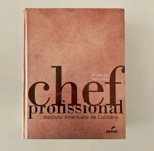 Livro Chef Profissional Senac