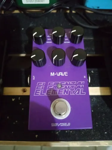 Vendo pedal de delay elemental da m vave semi novo