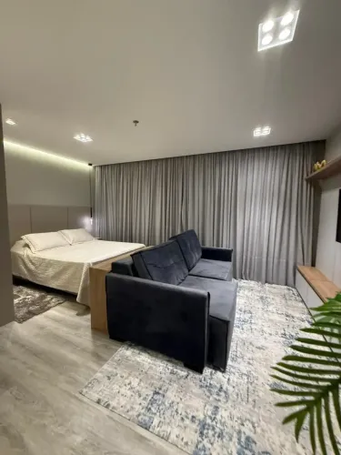 Flat MOBILIADO para venda na Meia Praia - Itapema SC