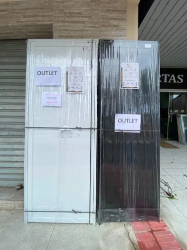 PORTAS DE ALÚMINIO EM OUTLET 60CM 70CM 80CM - OPORTUNIDADE ÚNICA