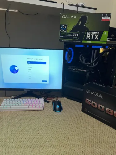 PC gamer completo i5 9400F - RTX2060 - 16GB - monitor 165hz