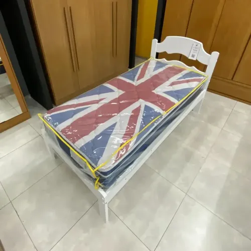 Cama Mdf Solteiro Íris