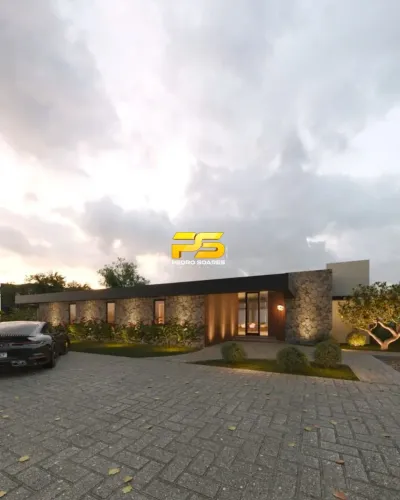 Casa de Alto Padrão em Construção Condomínio Fechado em Bananeiras REF: CA0188