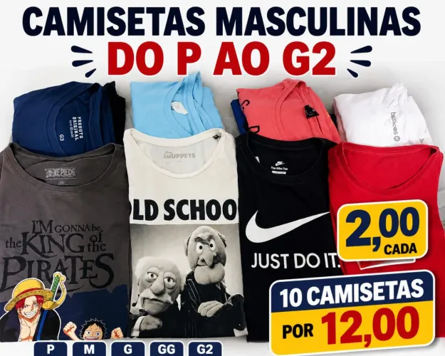 Roupas por lote
