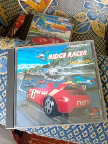 Ridge Racer Original Jogos de PS1 negócio ou troco. Originais Japonês.