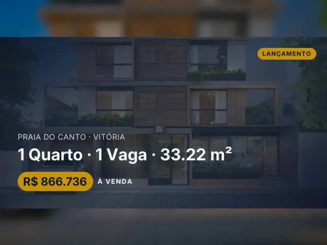 Seu Novo Lar: Apartamento 1 Quarto no Praia do Canto