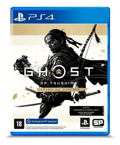 Ghost of Tsushima Versão Diretor Ps4 Midia Fisica Original LACRADO