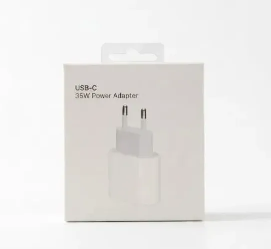 Fonte Carregador 20w Usb Tipo C Para iPhone Cor Branco