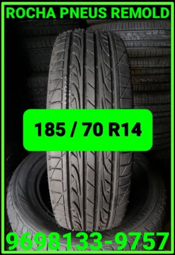 Pneu Remold 185 / 70 R14 R$ 210,00