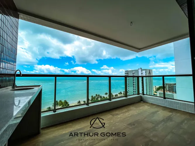 Apartamento em Candeias com 3 quartos e 2 vagas - Edf. Ocean View