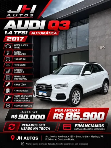 Audi Q3 1.4 TFSI/TFSI Flex S-tronic 5P 2017