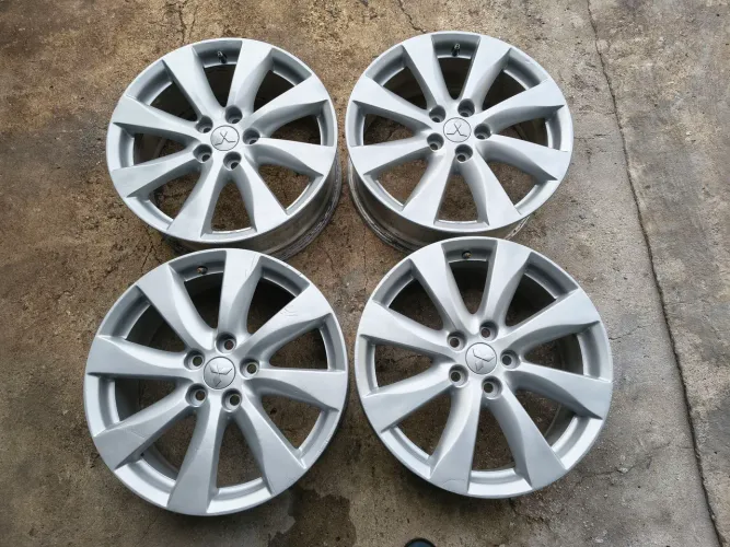 Jogo de rodas aro 18 tala 7 5x114 Original Enkei Mitsubishi Lancer