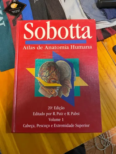 Atlas de Anatomia Humana Sobotta - Volume 1 - 20ª Edição - Capa Dura