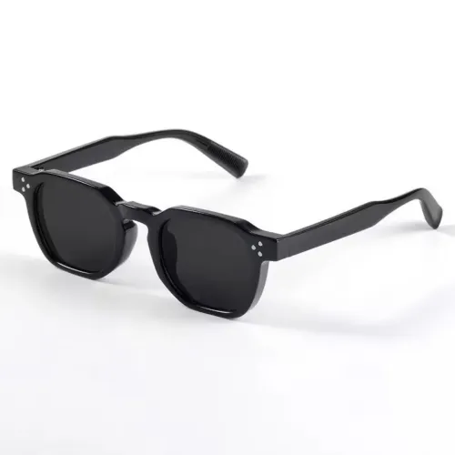 Óculos de Sol masculino Acetato Lentes Claras UV400 