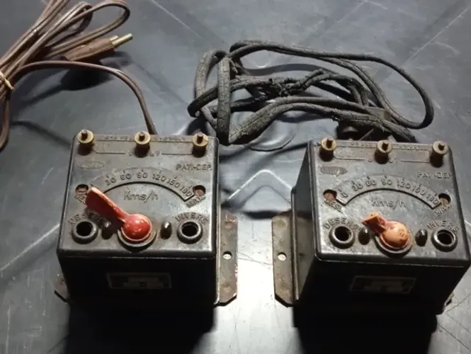 Controles remoto antigos trem HO