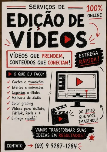 Edição de vídeo