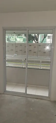 Porta dupla de corre Sasazaki 2,20m x 1,60m.