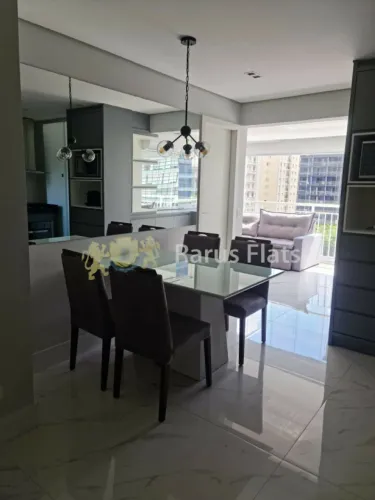 Flat para locação no Itaim Bibi - Edifício Horizonte JK - Cód. URO21280