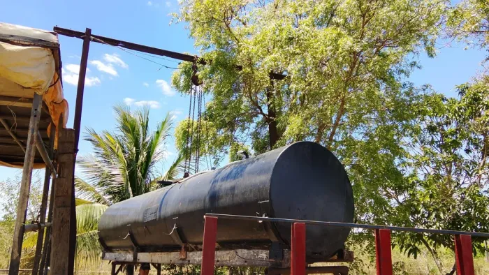 Tanque Pipa de água