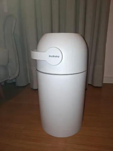 Lixeira Antiodor KaBaby para Fraldas - Branca