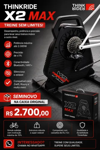 ROLO DE TREINO THINKRIDE X2 MAX