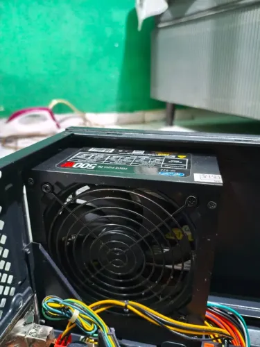 Fonte ATX 500W Real Gamer Bivolt - Funcionando 100% - R$100