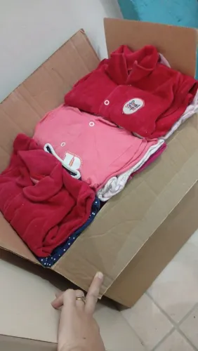 Lote roupas bebê menina