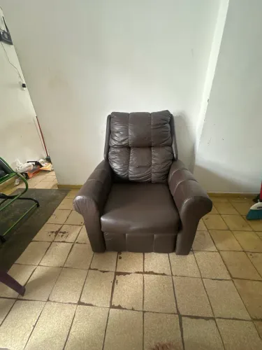 Sofá de couro