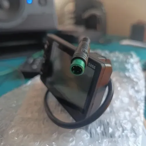 Display S866 para controladora de bike elétrica 36v - 48v - NUNCA USADO!