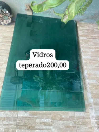 Vidro temperado verde