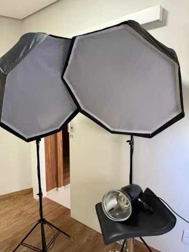 Kit profissional para fotografia 