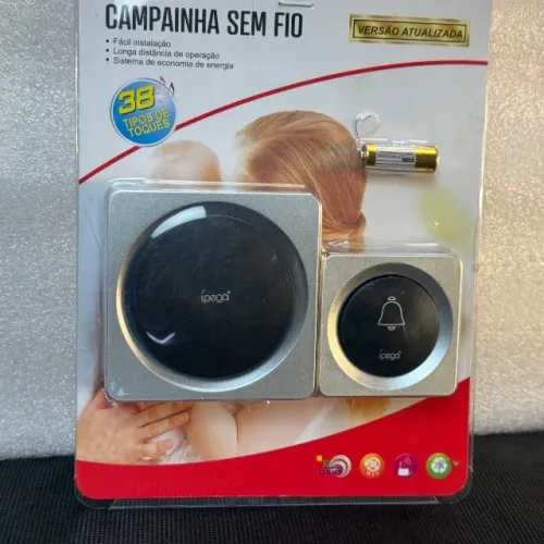 Campainha sem fio 38 toques