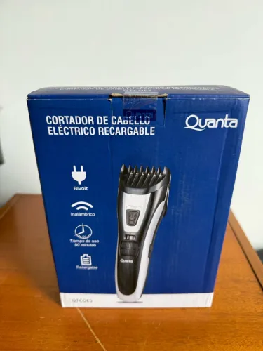 Cortador de Cabelo Quanta QTCOE5 Recarregável Bivolt - Sem Fio