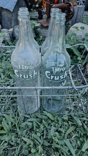 Lote 4 garrafas Crush