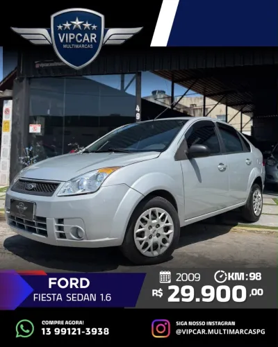 Ford Fiesta Sed. 1.6 8V Flex 4P 2009