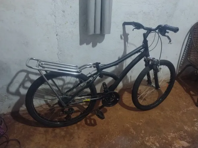 Bicicleta Caloi Aro 24-esta sem banco mais tem garupa aceitos ofertas