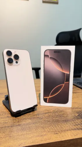 iPhone 16 Pro Max 512GB Desert 100% Impecável Completo 