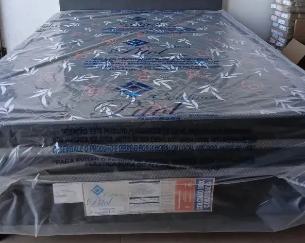 CAMA BOX CASAL - PRODUTO LACRADO -  PREÇO BAIXO
