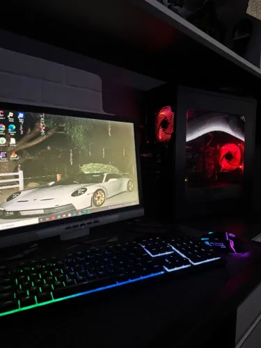 Lote PC Gamer Completo + Kit Intel i3 8ª Ger + RX 550 (Leve Tudo)