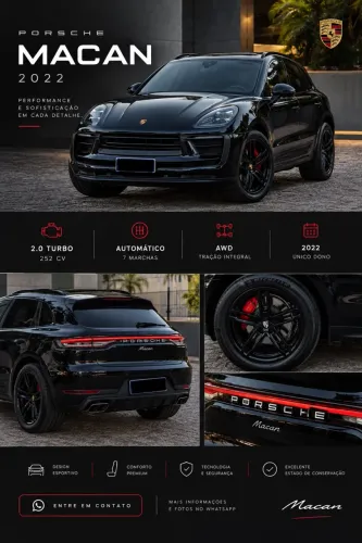 Porsche Macan 2.0 Turbo 237/252cv 2022