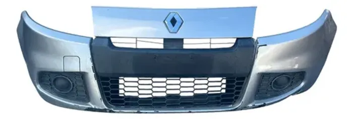 Parachoque Dianteiro Sandero 2011 A 2014 Detalhes Prateado