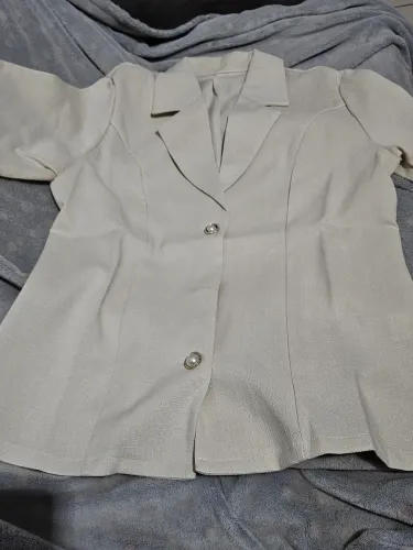 Franclia Blazer Elegante Casual Versátil