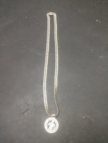 Cordão de Prata 9mm 70cm