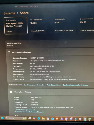 Vendo CPU pra sair logo !!
