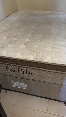 CAMA BOX DE CASAL ECO LINHO