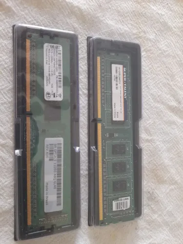 Memória ddr3 2 pentes 4GB