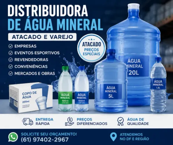 Água Mineral - Promoção