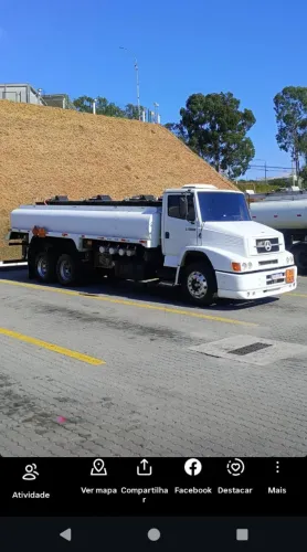 Caminhão tanque de combustível Mercedes-benz 1620
