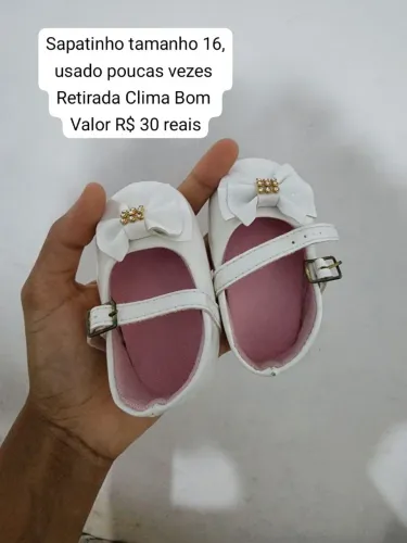Sapatinho bebê menina